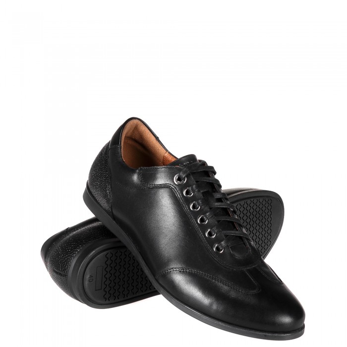Buty Skórzane Męskie Czarne Buty Skórzane Męskie Czarne