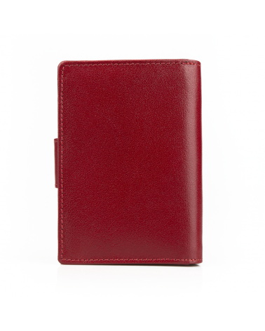 Czerwony portfel damski