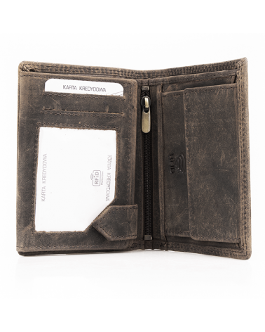portfel z Skóry Bydlęcej
