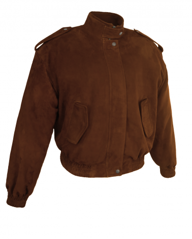 Zamszowa Kurtka Damska