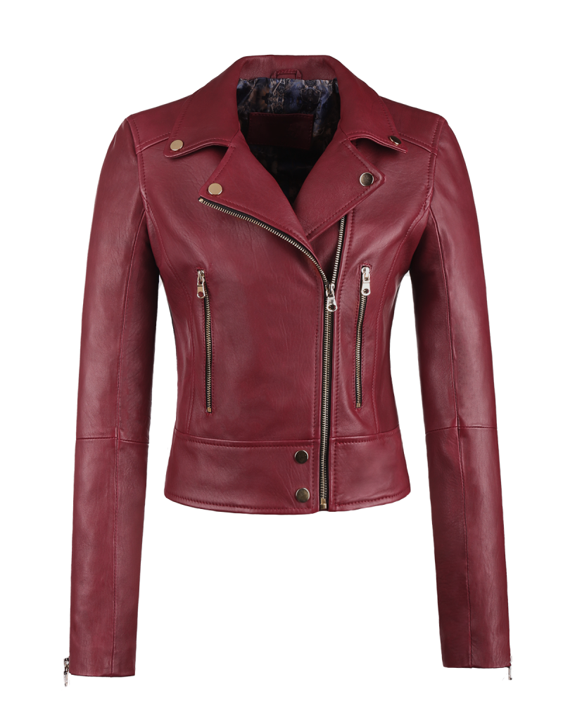 Skórzane Kurtki Damskie