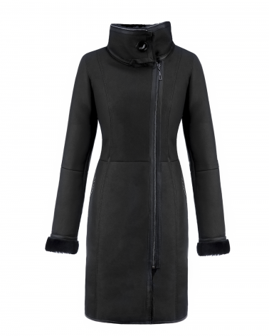 kożuch damski naturalny