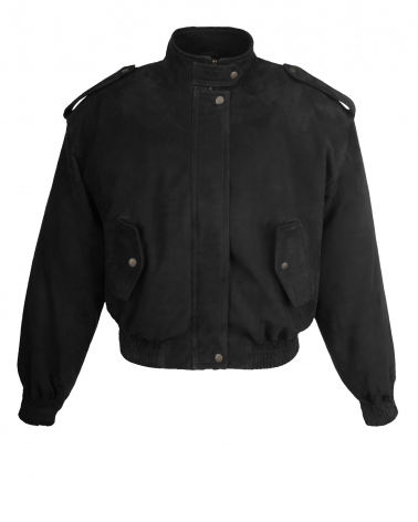 Zamszowa Bomberka Damska