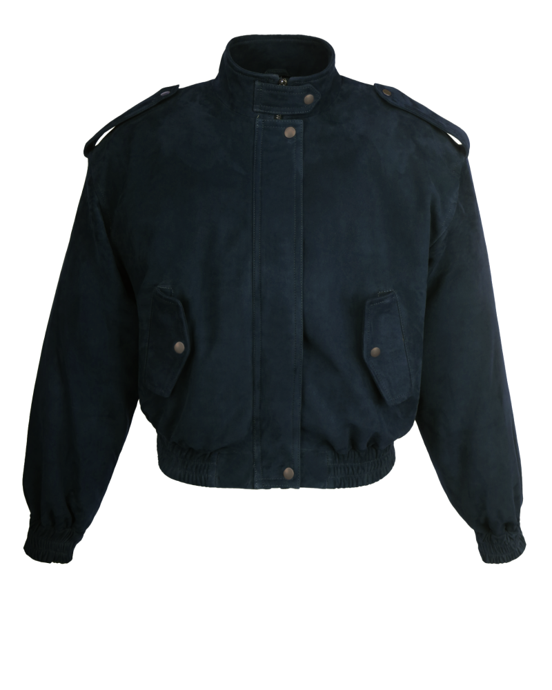 Zamszowa Kurtka Damska