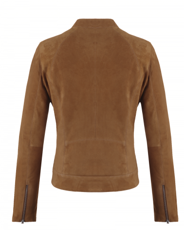 Damska kurtka zamszowa