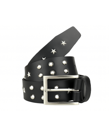 Skórzany Pasek Z Ćwiekami