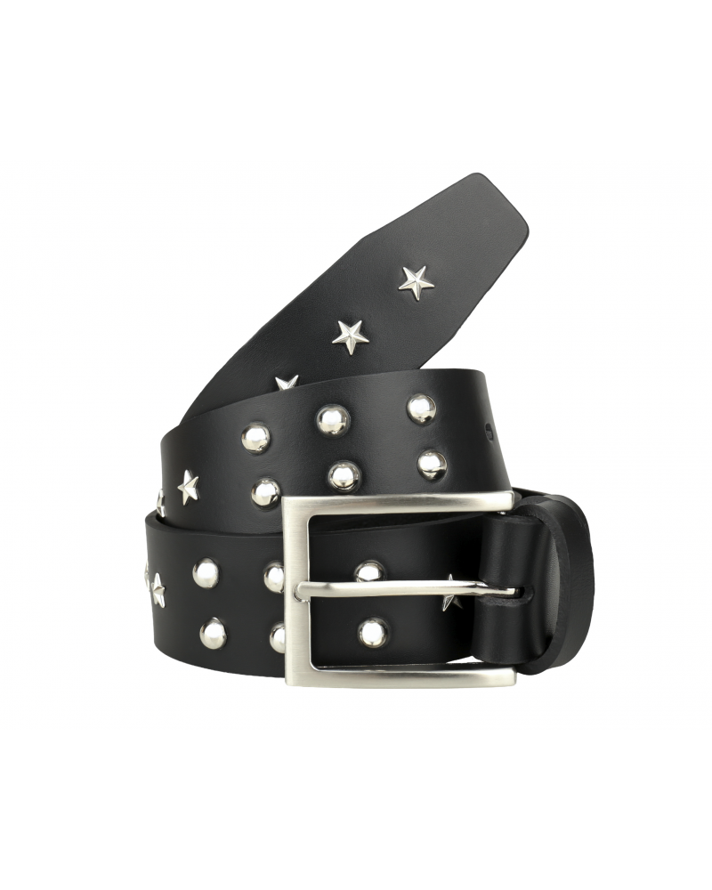 Skórzany Pasek Z Ćwiekami