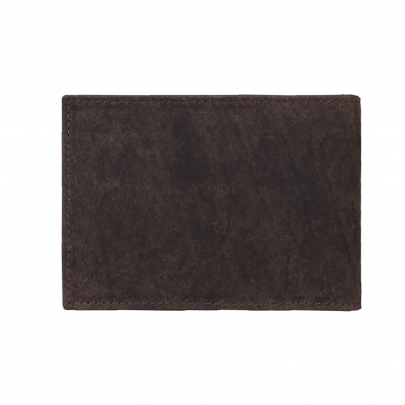 Stylowy brązowy portfel skórzany